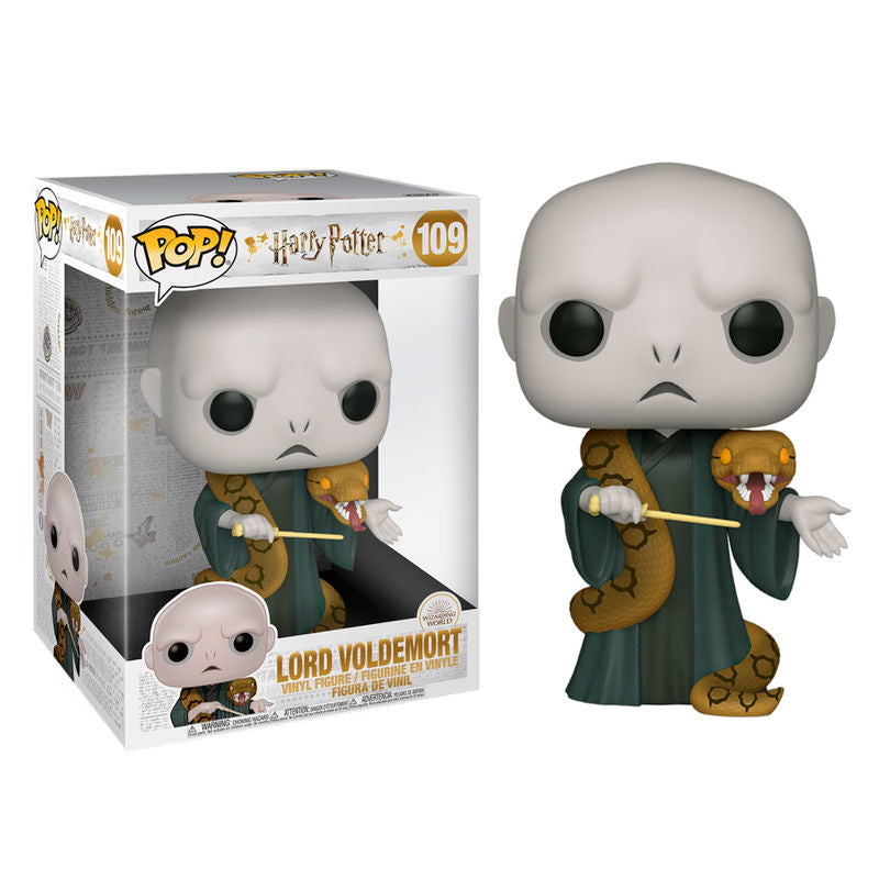 Figura POP Harry Potter Voldemort with Nagini 25cm FUNKO