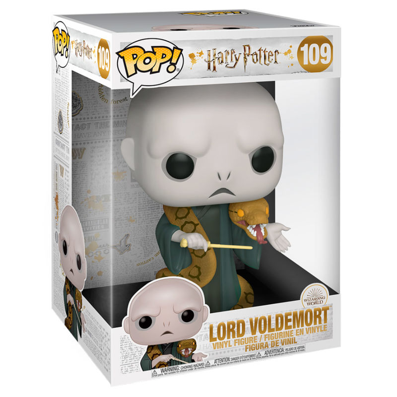 Figura POP Harry Potter Voldemort with Nagini 25cm FUNKO