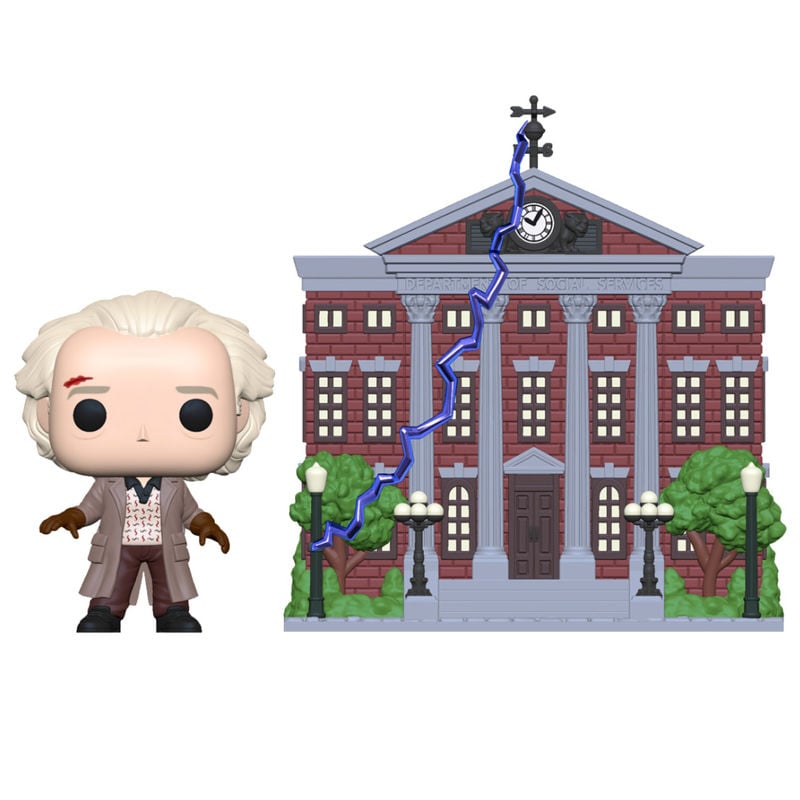 Figura POP Back To The Future Doc with Clock Tower FUNKO
