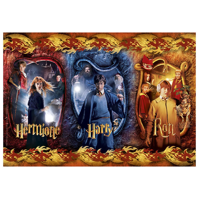 Puzzle Harry, Ron y Hermione Harry Potter 104pz CLEMENTONI