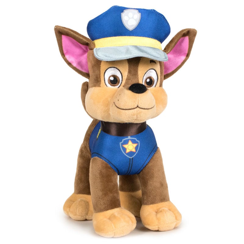 Peluche Chase Patrulla Canina Paw Patrol 19cm PLAY BY PLAY