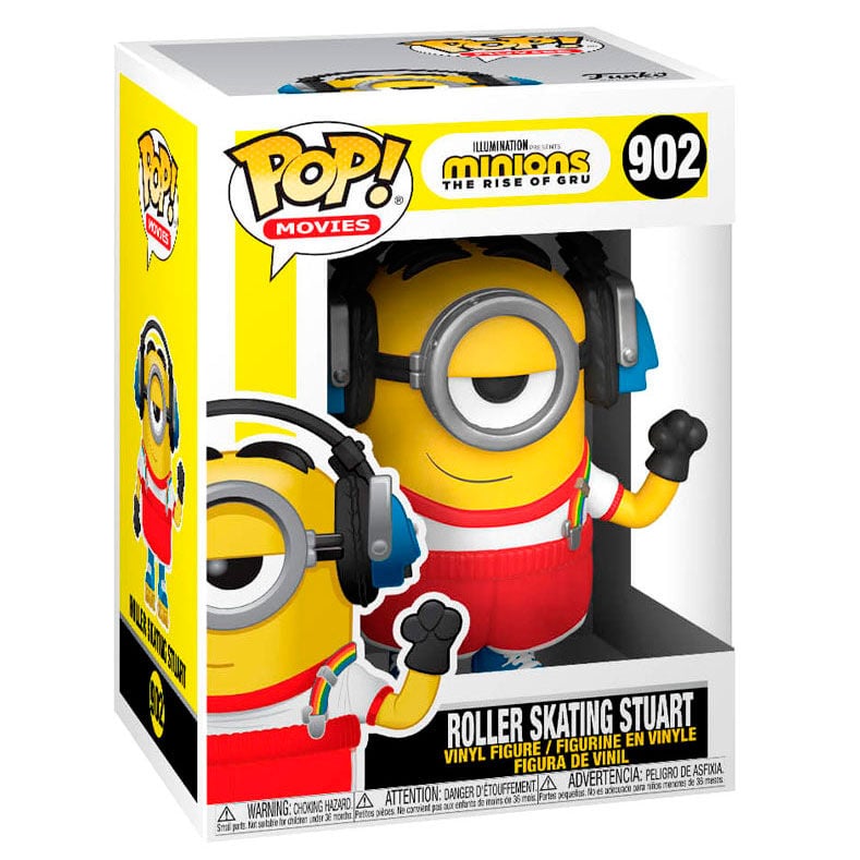 Figura POP Minions 2 Roller Skating Stuart FUNKO