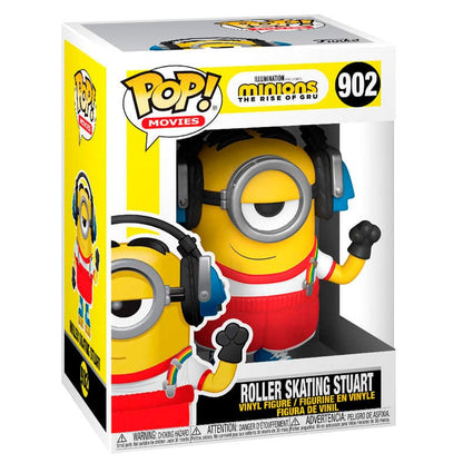 Figura POP Minions 2 Roller Skating Stuart FUNKO