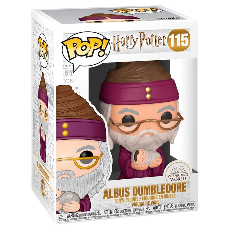Figura POP Harry Potter Dumbledore with Baby Harry FUNKO