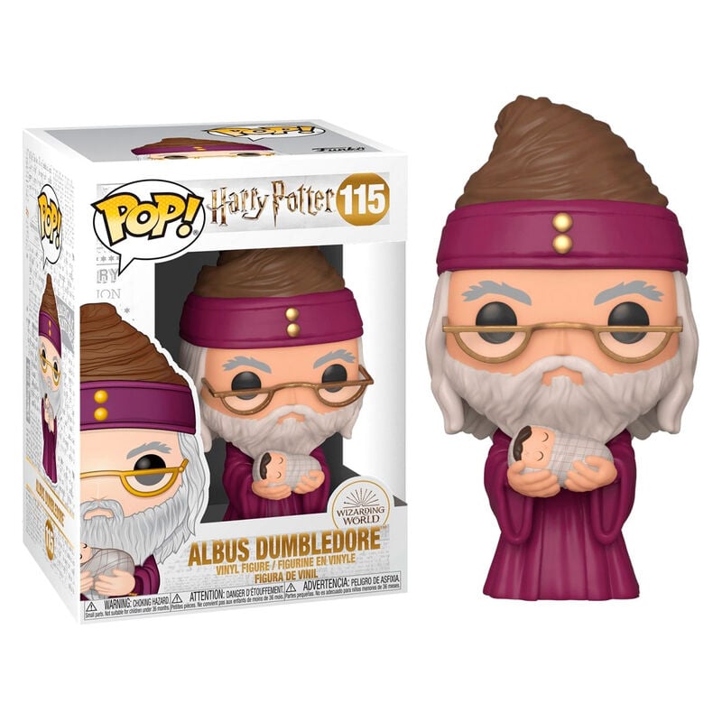 Figura POP Harry Potter Dumbledore with Baby Harry FUNKO