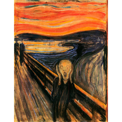 Puzzle El Grito Munch Museum Collection 1000pzs CLEMENTONI