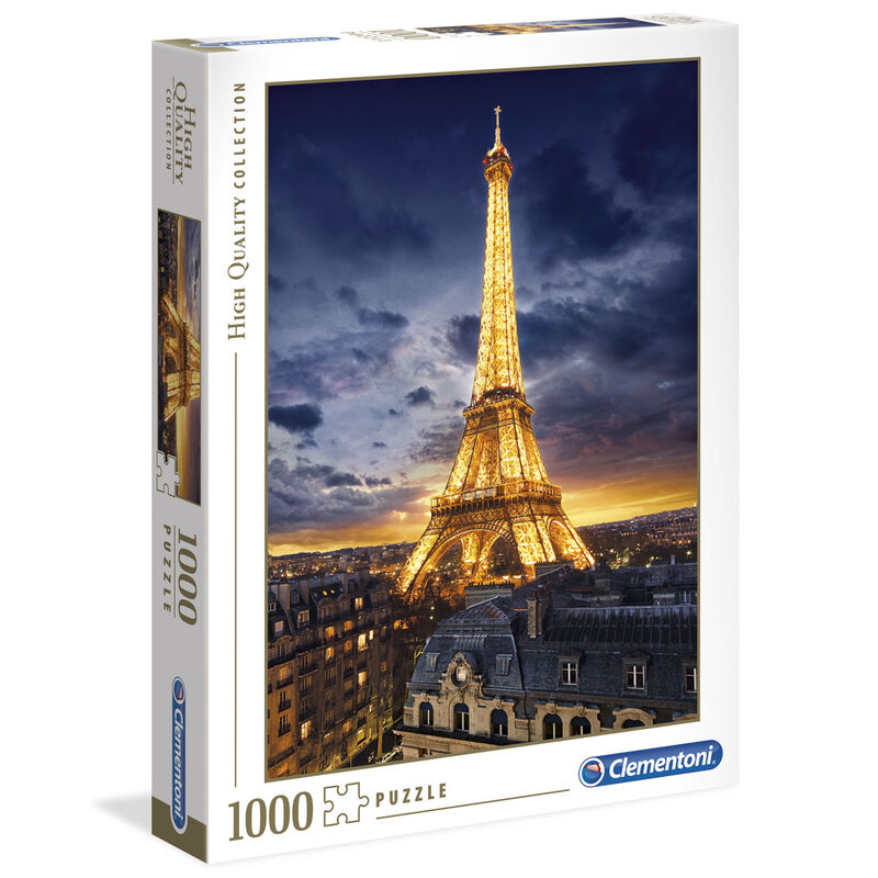 Puzzle High Quality Tour Eiffel 1000pzs CLEMENTONI