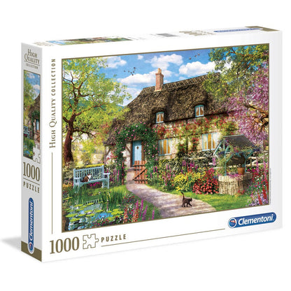 Puzzle High Quality The Old Cottage 1000pzs CLEMENTONI