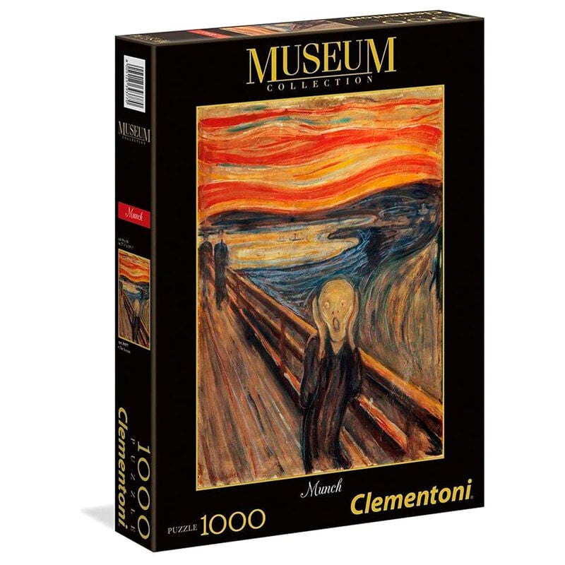Puzzle El Grito Munch Museum Collection 1000pzs CLEMENTONI