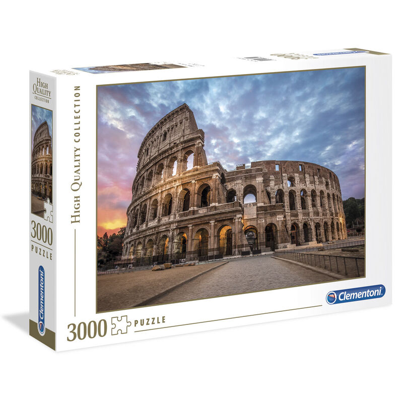Puzzle High Quality Coliseum Sunrise 3000pzs CLEMENTONI