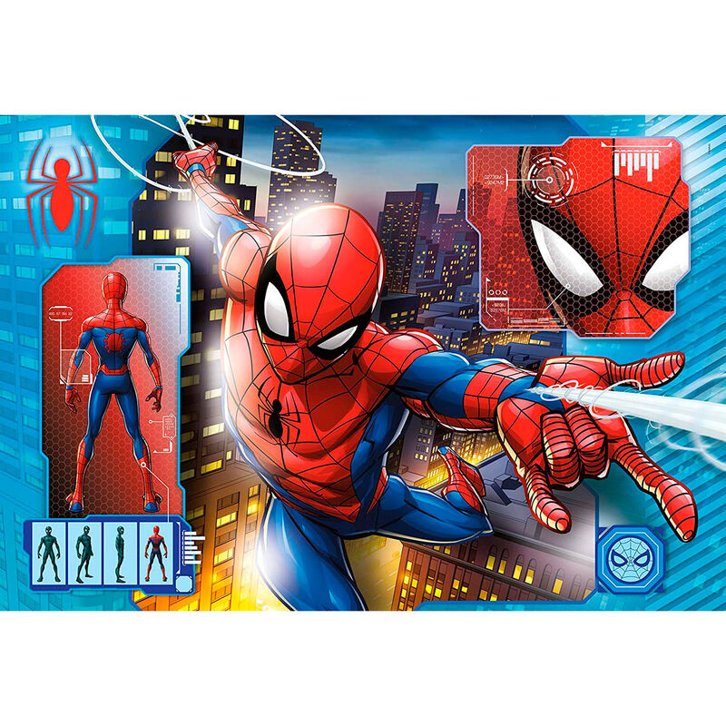 Puzzle Maxi Spiderman Marvel 24pzs CLEMENTONI