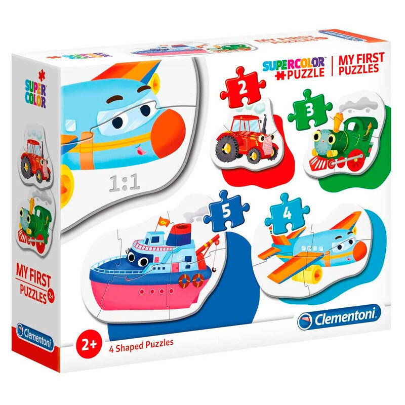 Puzzle My First Puzzle Means of Transport 3-6-9-12pzs CLEMENTONI