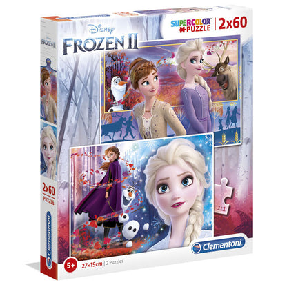 Puzzle Maxi Frozen 2 Disney 2x60pzs CLEMENTONI