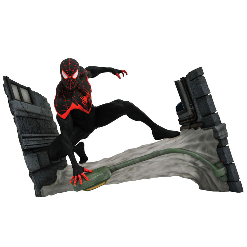 Figura Miles Morales Spiderman Marvel Comic Gallery 18cm DIAMOND SELECT
