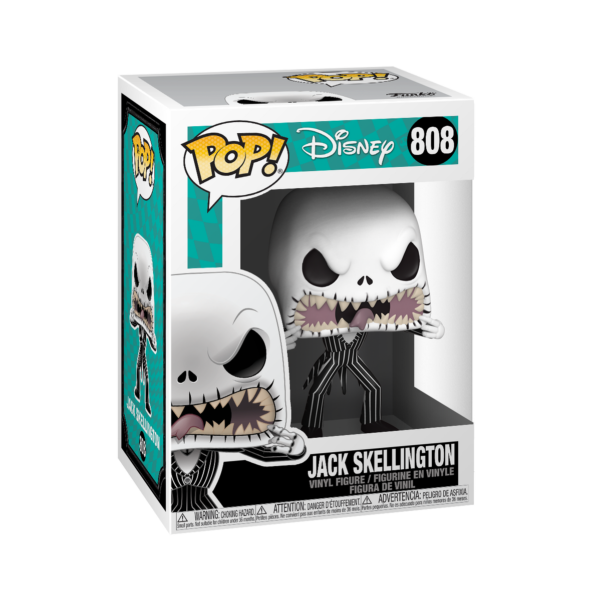 Figura POP Disney Pesadilla Antes de Navidad Jack Scary Face FUNKO