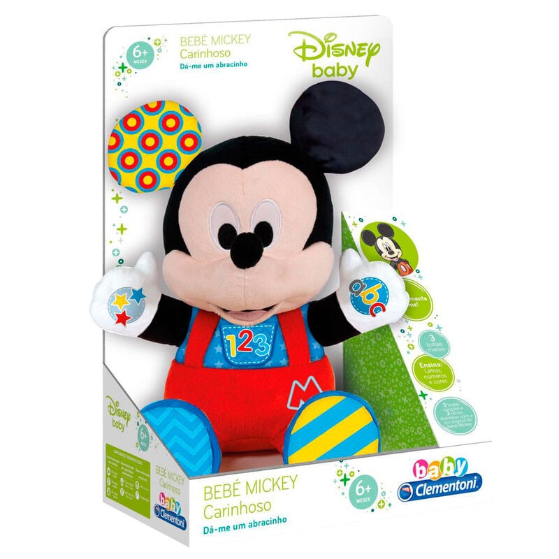 Peluche Baby Mickey Disney español CLEMENTONI
