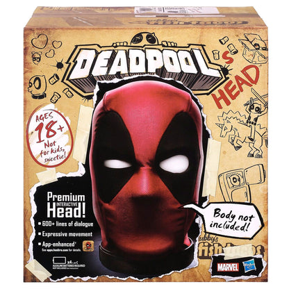 Cabeza Premium Interactiva Deadpool Marvel Legends Ingles HASBRO