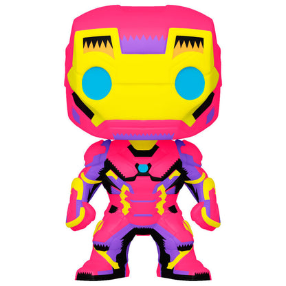Figura POP Marvel Iron Man Black Light Exclusive FUNKO