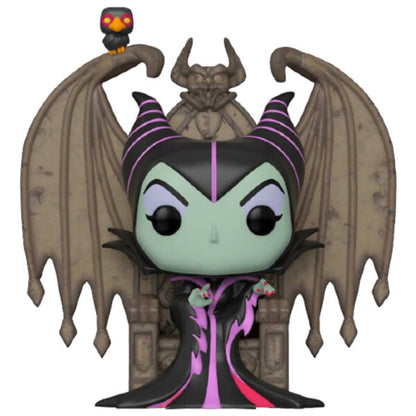Figura POP Disney Villains Maleficent with Throne FUNKO