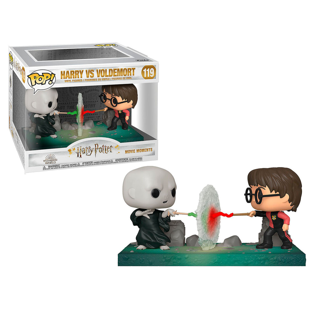 Figura POP Moment Harry Potter Harry vs Voldemort FUNKO