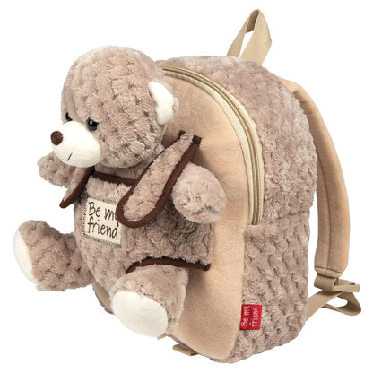 Mochila + peluche Oso Milly 26cm PERLETTI