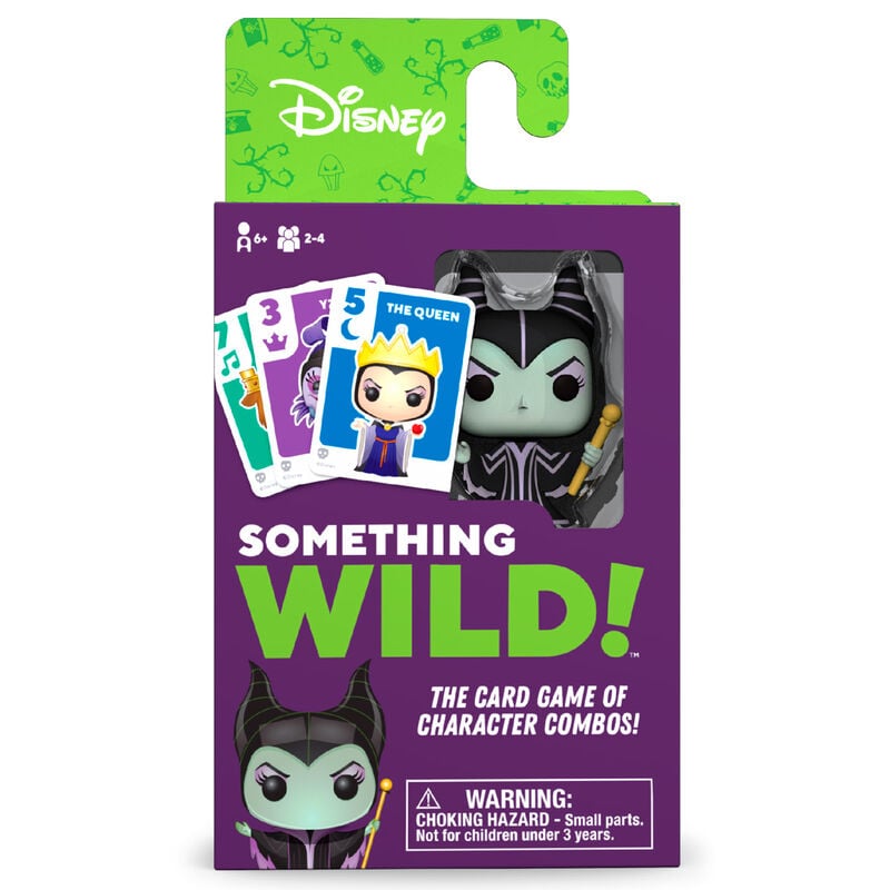 Juego cartas Something Wild! Villanas Disney Aleman / Español / Italiano FUNKO