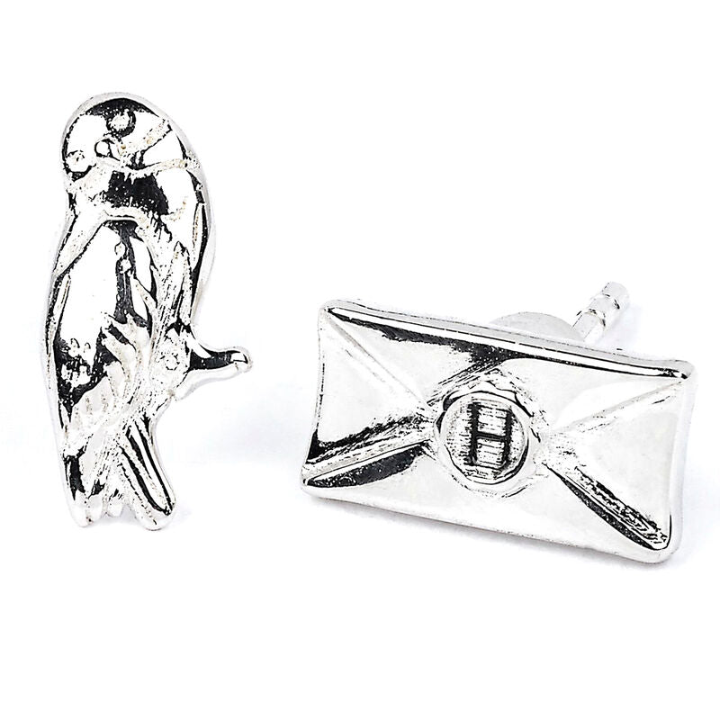 Pendientes Hedwig and Letter Harry Potter THE CARAT SHOP