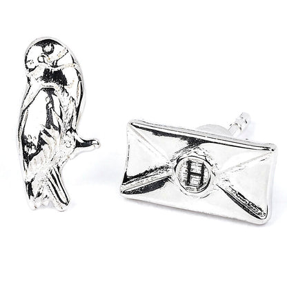 Pendientes Hedwig and Letter Harry Potter THE CARAT SHOP