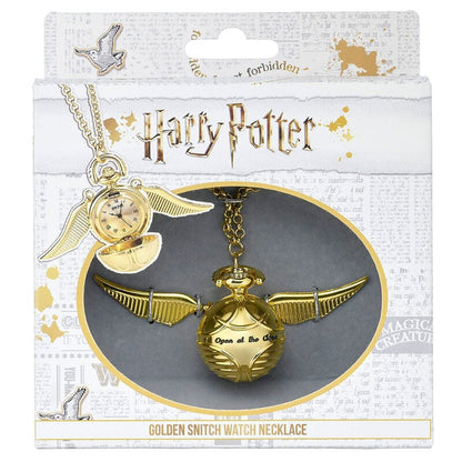 Colgante reloj Golden Snitch Harry Potter THE CARAT SHOP