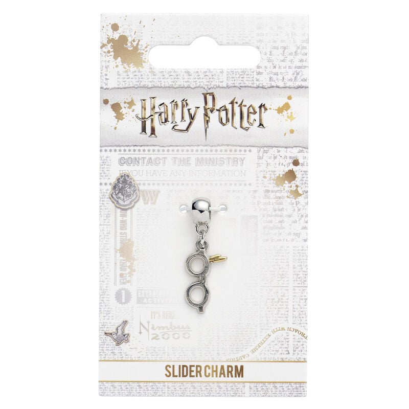 Colgante charm Bolt with Glasses Harry Potter THE CARAT SHOP