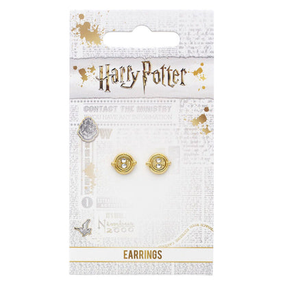 Pendientes Giratiempos Gold Harry Potter THE CARAT SHOP