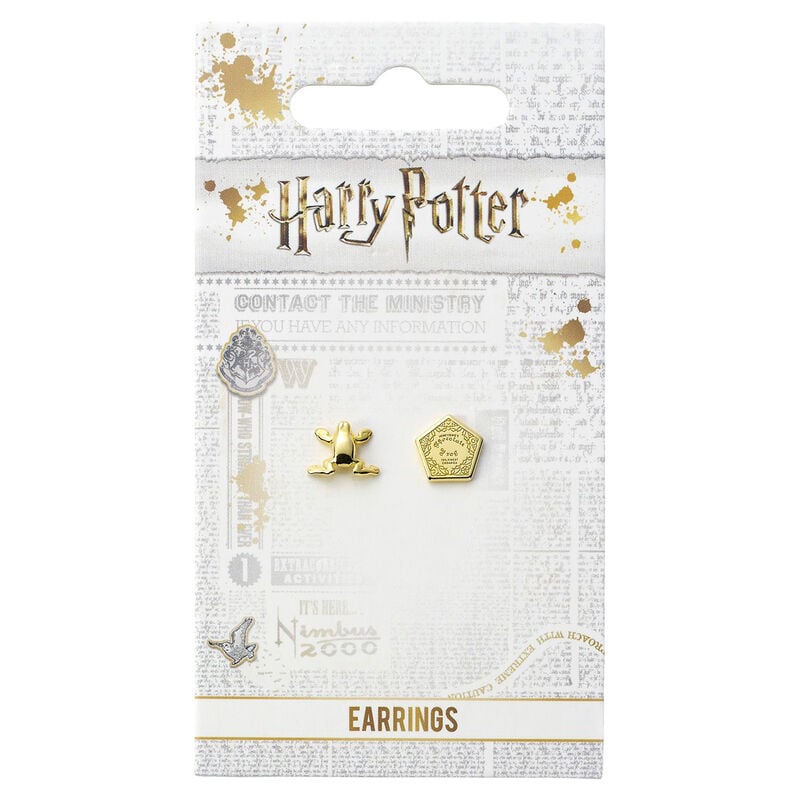 Pendientes Chocolate Frog Harry Potter THE CARAT SHOP