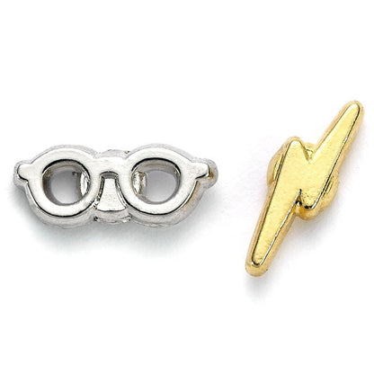 Pendientes Lightening Bolt and Glasses Harry Potter THE CARAT SHOP