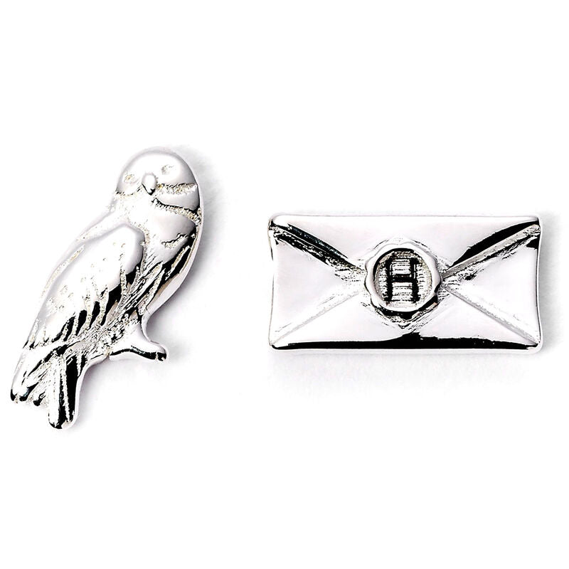 Pendientes Hedwig and Letter Harry Potter THE CARAT SHOP