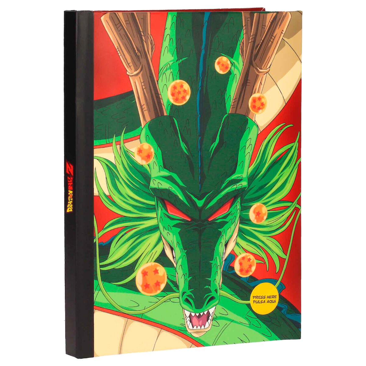 Cuaderno A5 Shenron Dragon Ball luces SD TOYS
