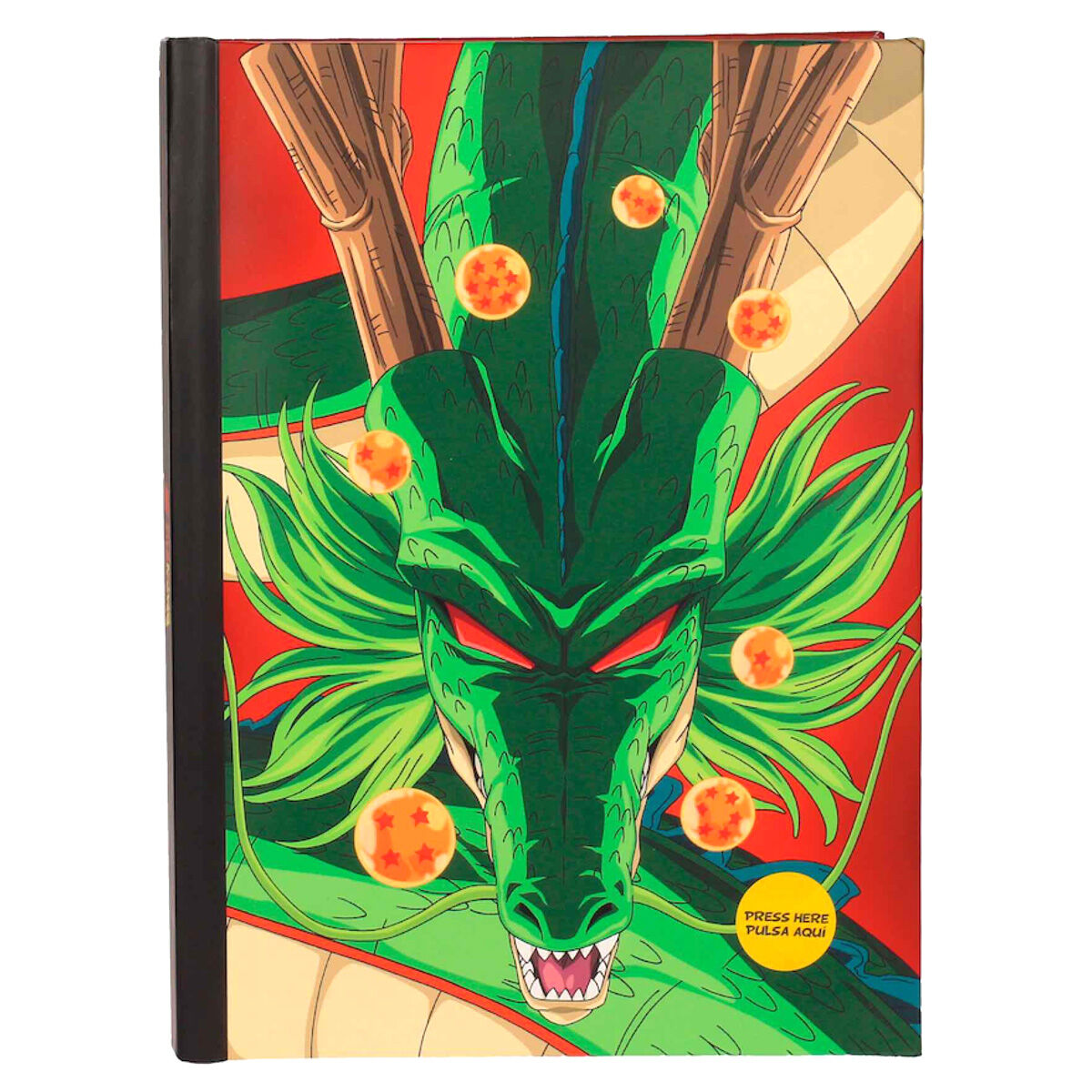 Cuaderno A5 Shenron Dragon Ball luces SD TOYS