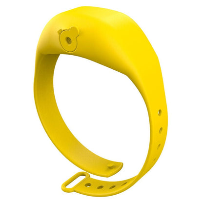 Pulsera Dispensadora de Gel Ajustable Amarillo adulto SQUEEZYBAND