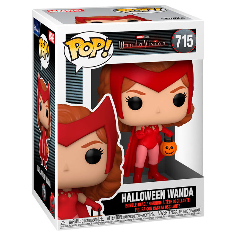 Figura POP Marvel WandaVision Wanda Halloween FUNKO