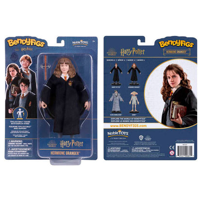 Figura Maleable Bendyfigs Hermione con varita Harry Potter 19cm NOBLE COLLECTION