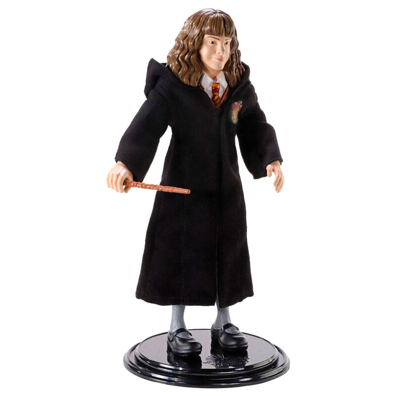 Figura Maleable Bendyfigs Hermione con varita Harry Potter 19cm NOBLE COLLECTION