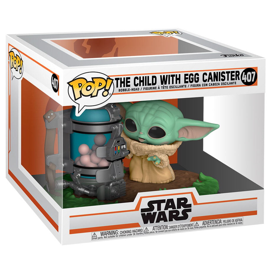 Figura POP Star Wars The Mandalorian Child with Canister FUNKO