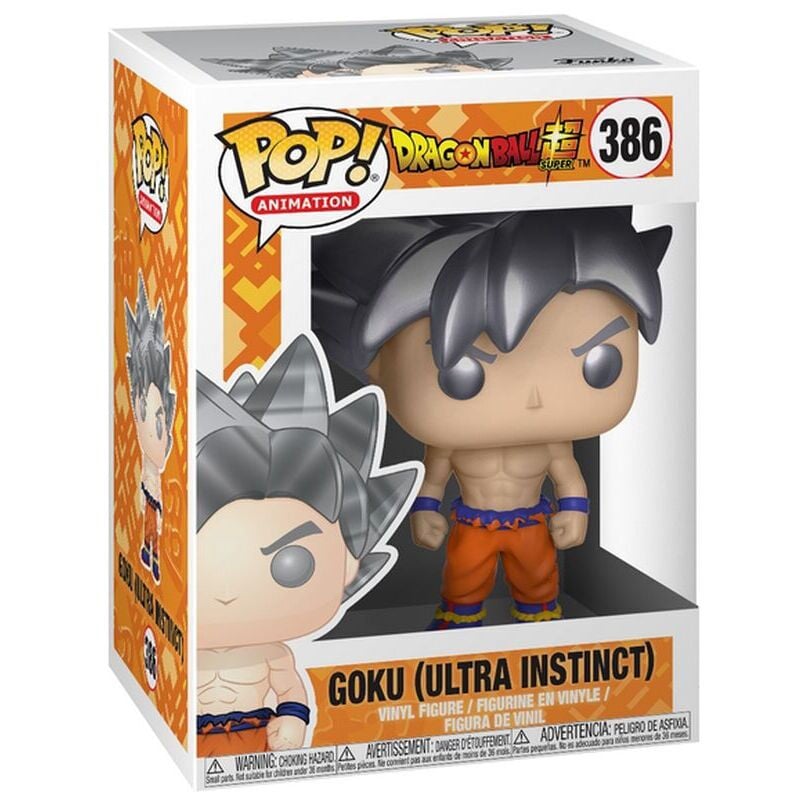Figura POP Goku Dragon Ball Z Ultra Instinct Form FUNKO