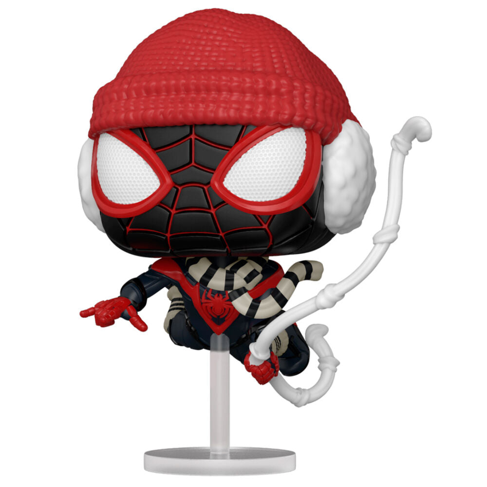 Figura POP Marvel Spiderman Miles Morales Winter Suit FUNKO