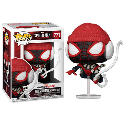 Figura POP Marvel Spiderman Miles Morales Winter Suit FUNKO
