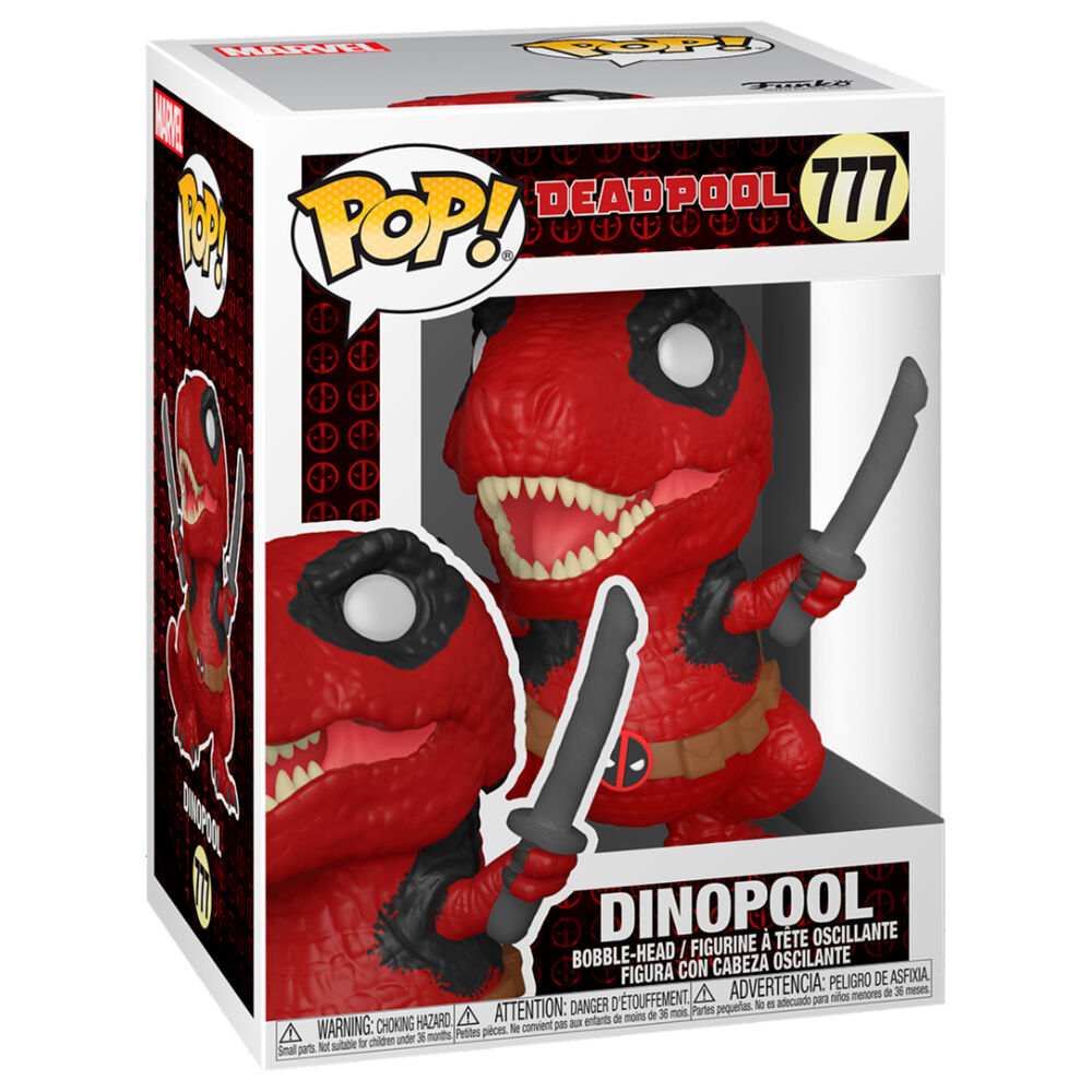 Figura POP Marvel Deadpool 30th Dinopool FUNKO