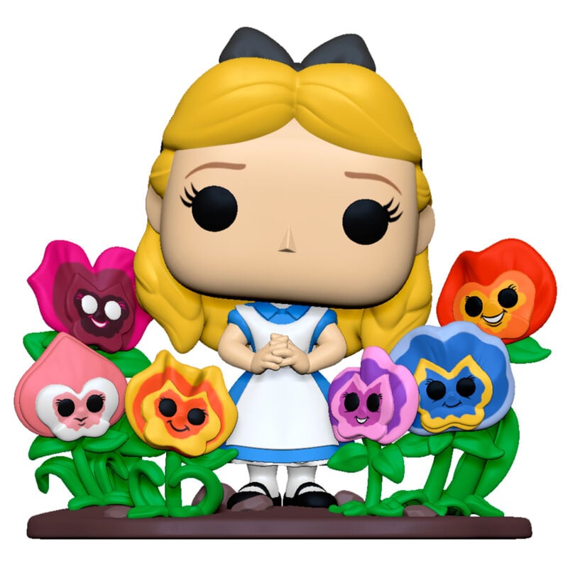Figura POP Disney Alicia en el Pais de las Maravillas 70th Alice with Flowers FUNKO