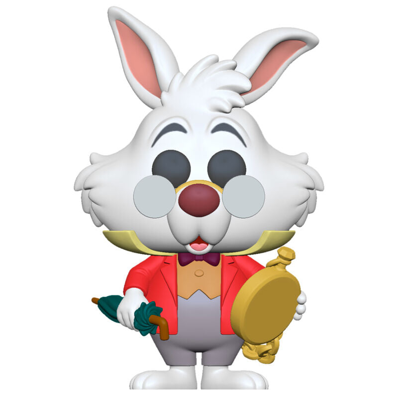 Figura POP Disney Alicia en el Pais de las Maravillas White Rabbit with Watch FUNKO