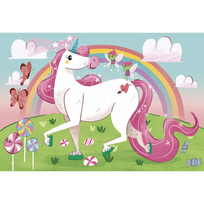 Puzzle Unicornios 104pzs CLEMENTONI