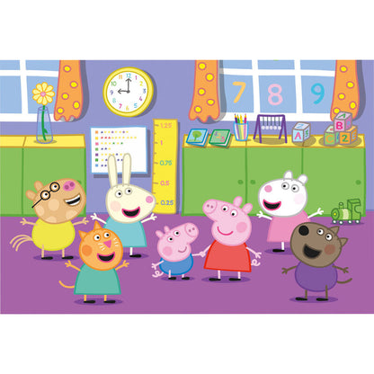 Puzzle Floor Peppa Pig 40pzs CLEMENTONI