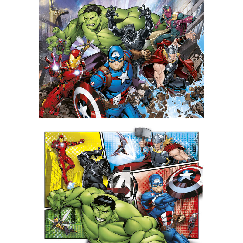 Puzzle Vengadores Avengers Marvel 2x60pzs CLEMENTONI